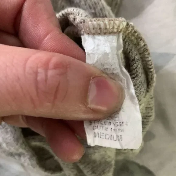 Aiden Y tan short sleeve oversized short sleeve shirt size medium - Picture 10 of 10